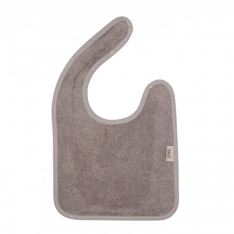 Timboo Bamboo, Śliniak bambusowy 26x38cm - Antracite Timboo Bamboo, Śliniak bambusowy 26x38cm - Antracite