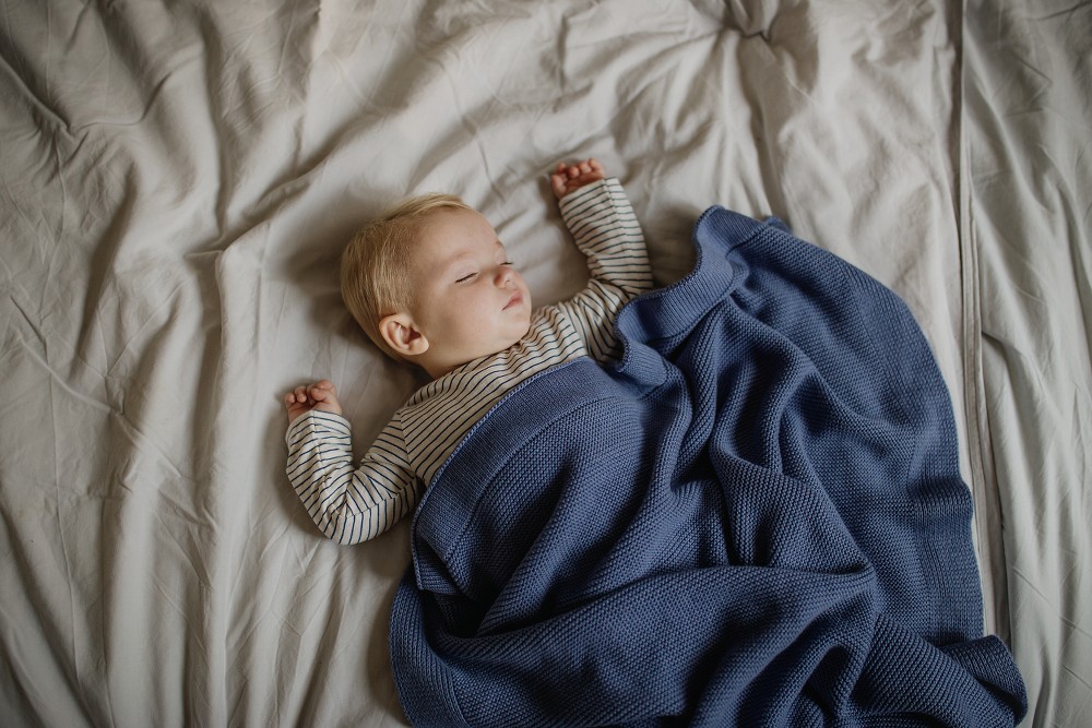 My Memi, Bambusowy kocyk 80x100 denim