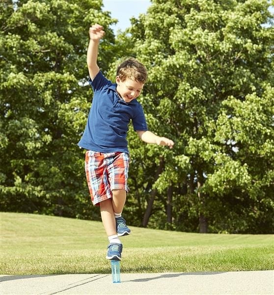 Drink In The Box, Bidon ze słomką green 240ml