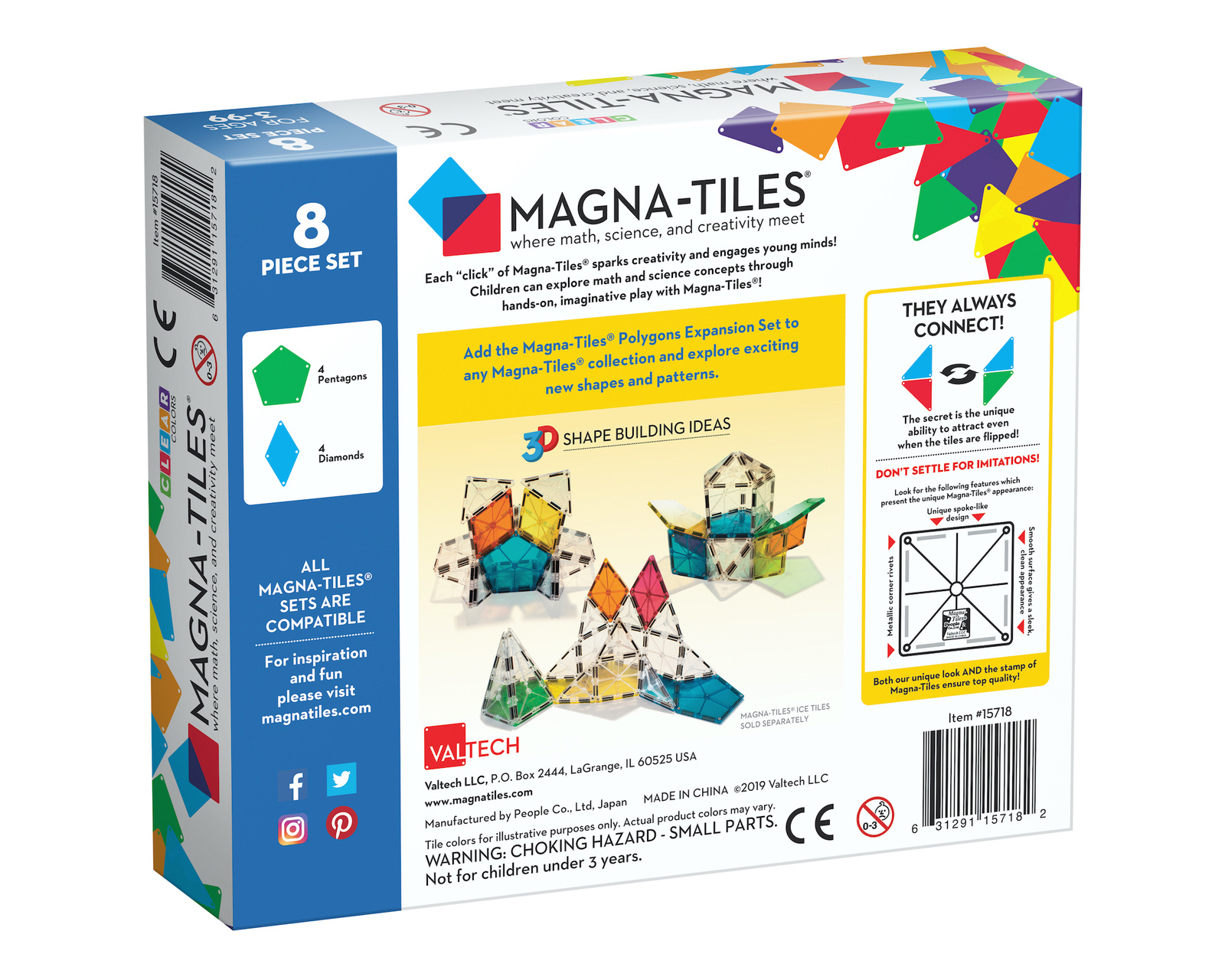 Magna-Tiles, Zestaw do rozbudowy Magna-Tiles, Zestaw do rozbudowy