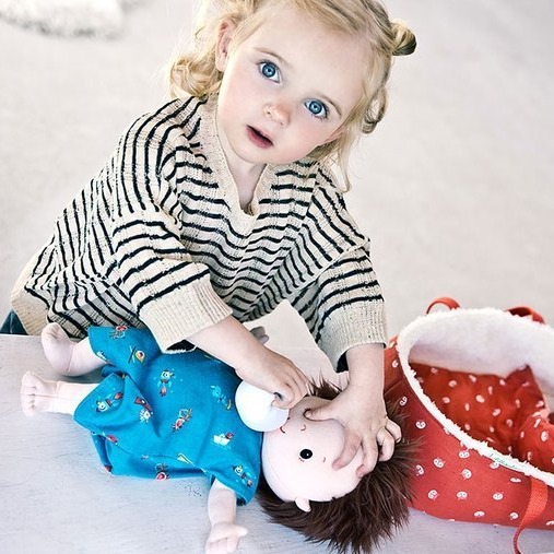 LILLIPUTIENS, Duża lalka dzidziuś Noa 36 cm 2 lata+