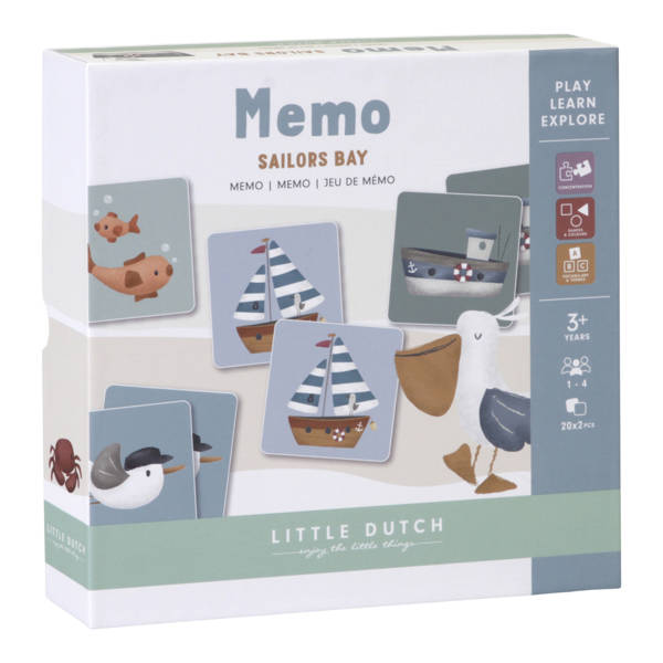 Little Dutch, Gra Memory Sailors Bay Little Dutch, Gra Memory Sailors Bay