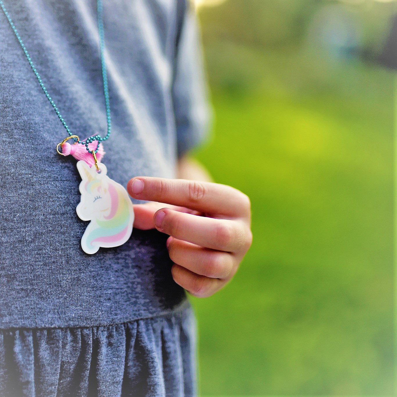 Auzou, Biżuteria zawieszka Jednorożec 7+