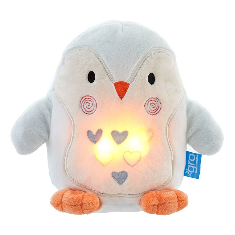 Gro Company, Pingwin Percy Szumiąca Przytulanka z czujnikiem płaczu i lampką nocną