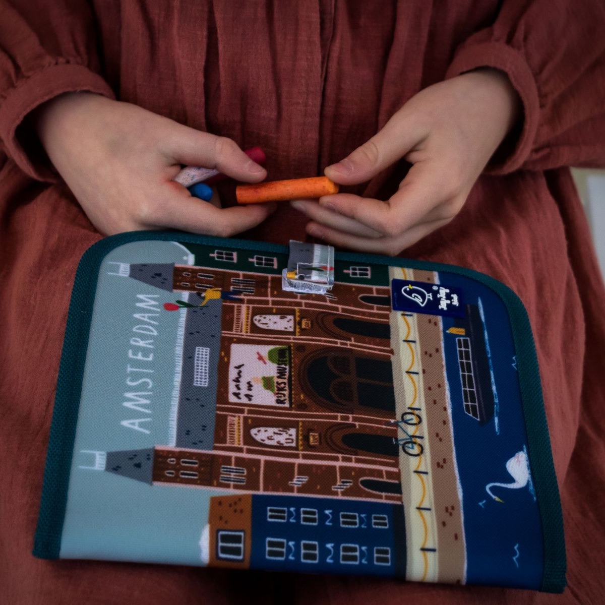 Jaq Jaq Bird, Color It Book - Amsterdam