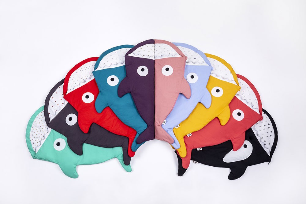 Baby Bites, Śpiworek letni Shark (1-18 miesięcy) Coral