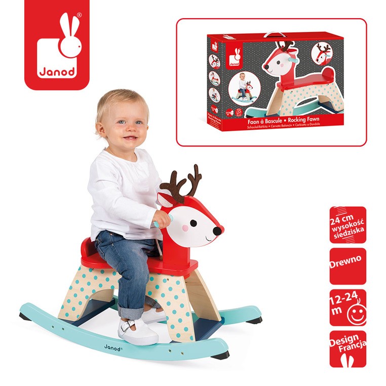 Janod, Sarenka na biegunach Baby Forest Janod, Sarenka na biegunach Baby Forest