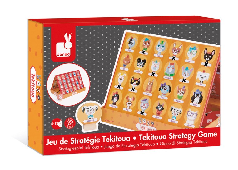 Janod, Gra planszowa Zgadnij kim jestem! Zwierzęta