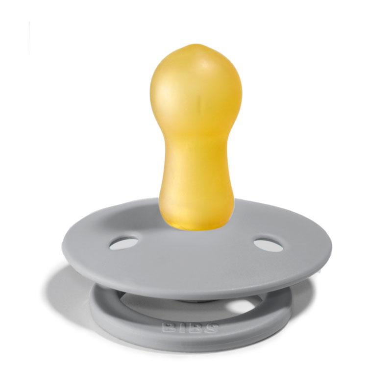 Bibs, 2-Pack Cloud & Blush M Smoczek Uspokajający kauczuk Hevea