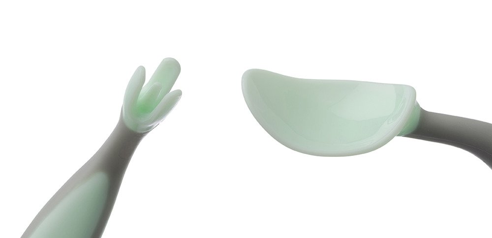 B.Box, Pierwsze sztućce dla niemowląt, Gelato Pistachio B.Box, Pierwsze sztućce dla niemowląt, Gelato Pistachio