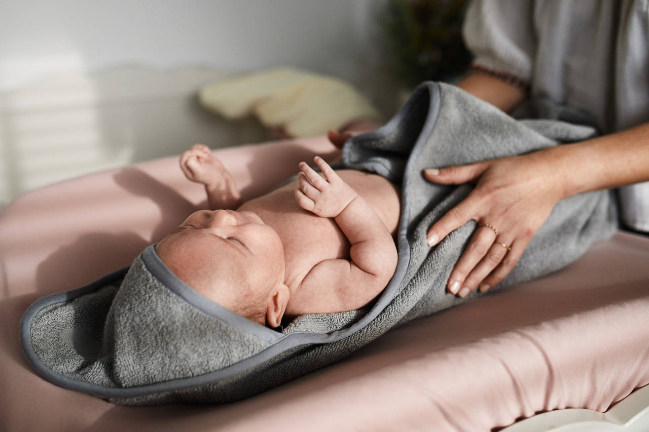 Pink no more, Ręcznik bawełniany 85x85cm - Grey Pink no more, Ręcznik bawełniany 85x85cm - Grey