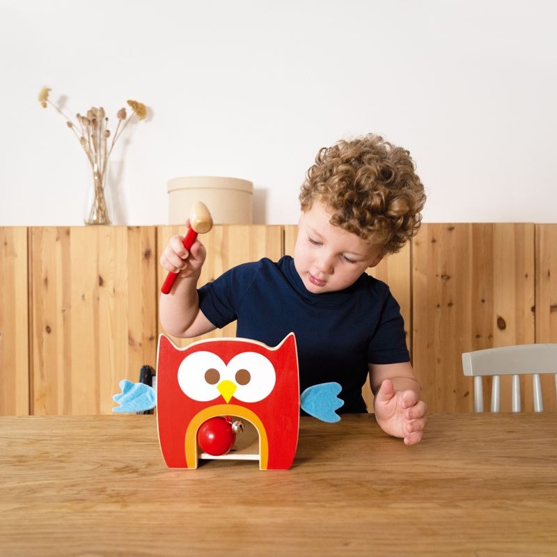 Scratch, Toc - Toc Przebijanka Sowa Scratch, Toc - Toc Przebijanka Sowa