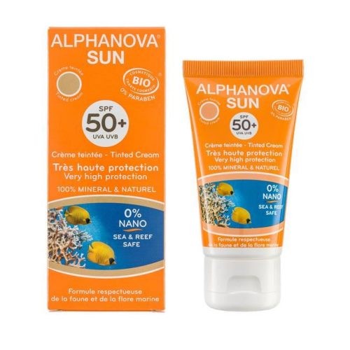 Alphanova Sun, Bio Krem Przeciwsłoneczny, filtr SPF50+ BB Alphanova Sun, Bio Krem Przeciwsłoneczny, filtr SPF50+ BB