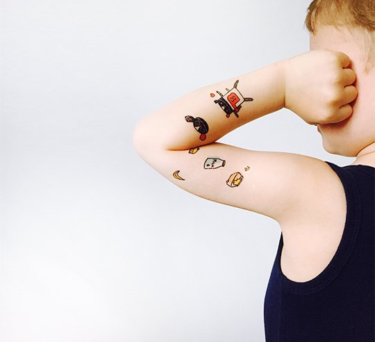 Lullalove,Tatuaż zmywalny