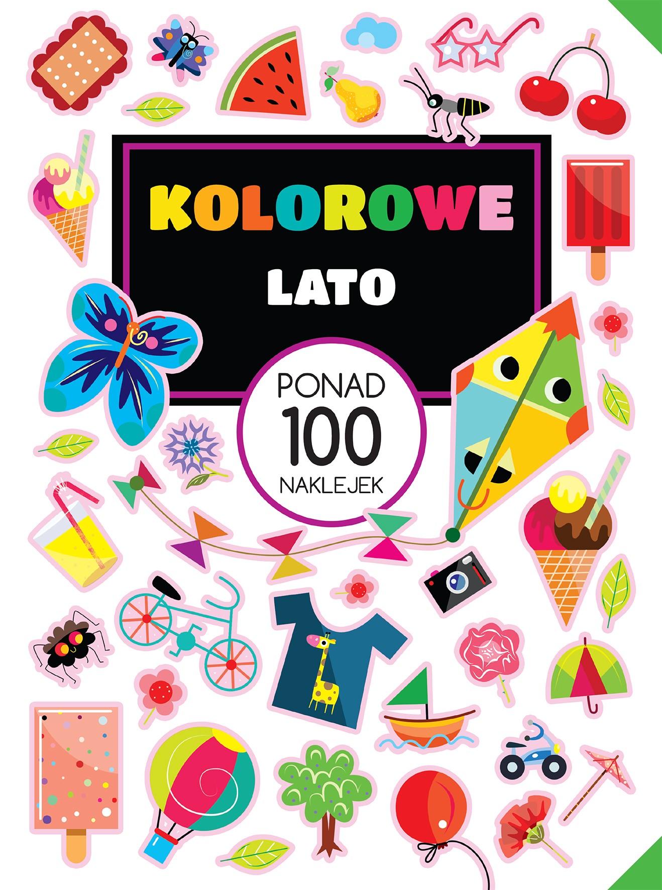 Kolorowe Lato Ponad 100 Naklejek, Opracowanie Zbiorowe