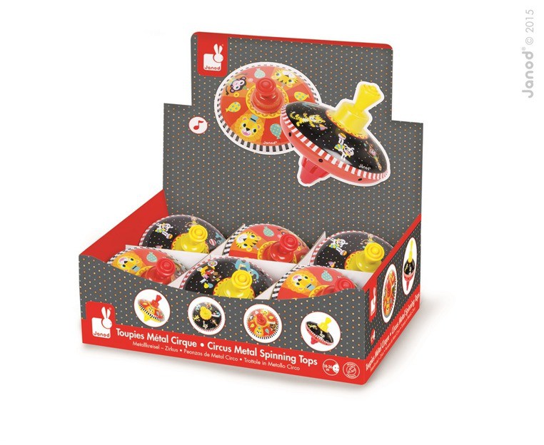 Janod, bączek metalowy cyrk