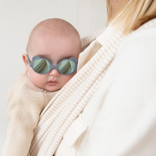 Ki ET LA, Okulary przeciwsłoneczne Ours'on 0-1 Silver blue Ki ET LA, Okulary przeciwsłoneczne Ours'on 0-1 Silver blue