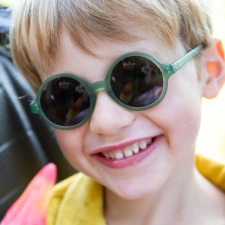 Ki ET LA, Okulary przeciwsłoneczne Woam 2-4 Bottle green Ki ET LA, Okulary przeciwsłoneczne Woam 2-4 Bottle green