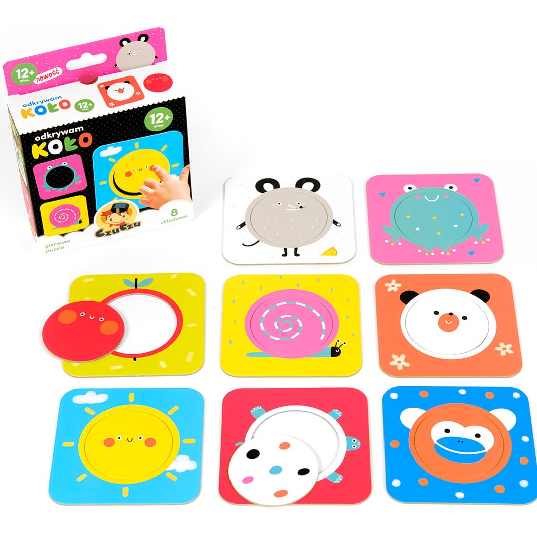 Czuczu, Puzzle Odkrywam koło 12m+