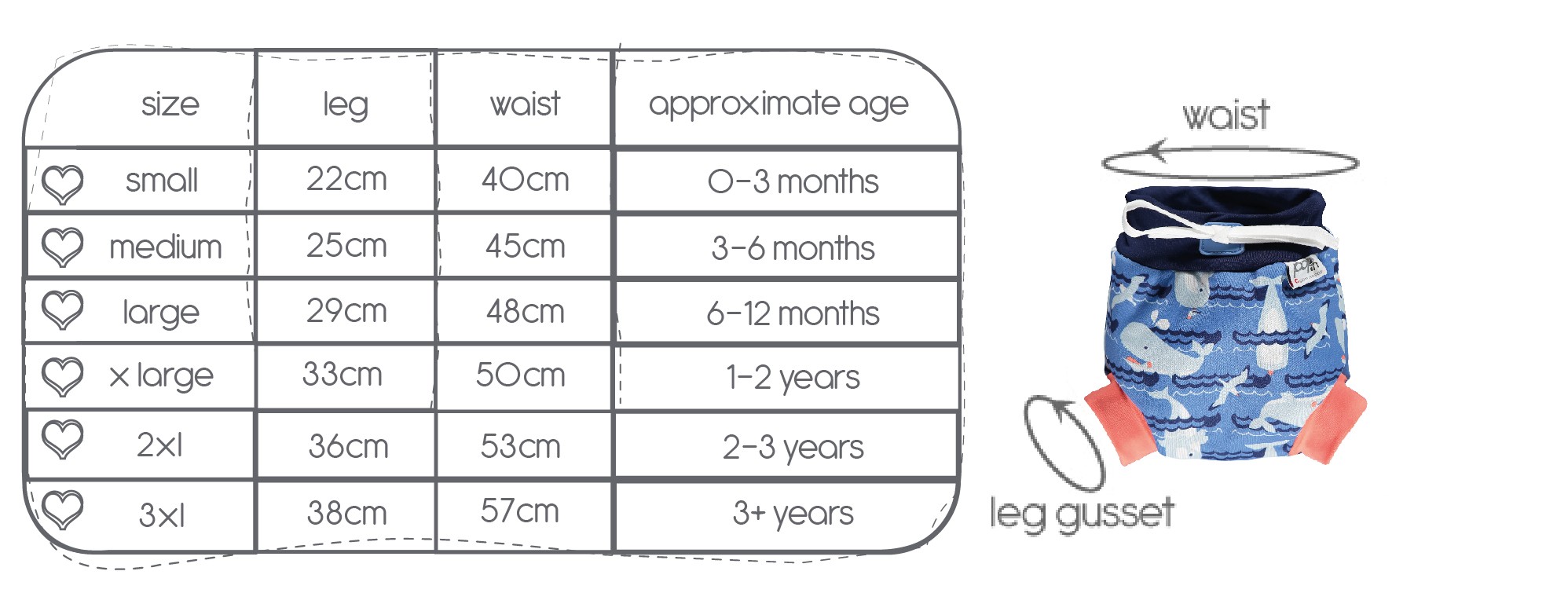 Close Parent, Pieluszka do pływania, Whale, M Close Parent, Pieluszka do pływania, Whale, M