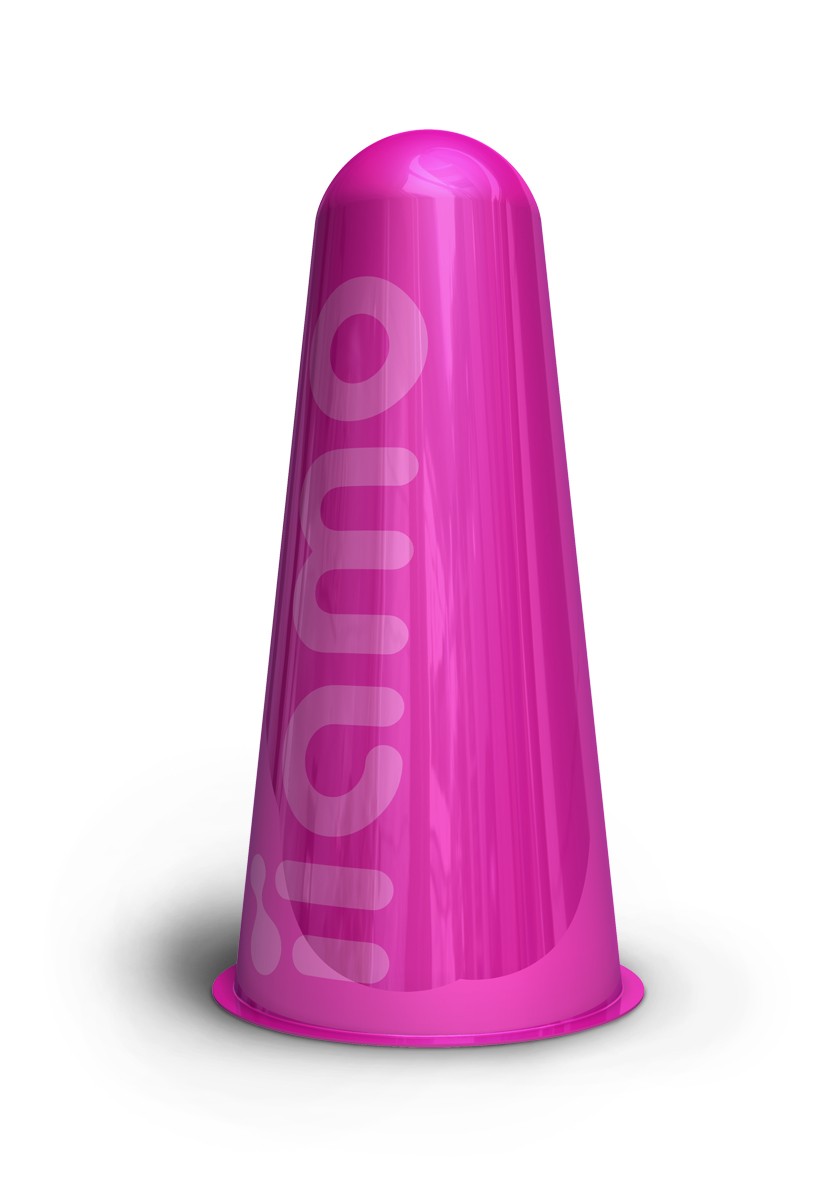 Samopodgrzewająca się butelka iiamo go - pomarańczowo-purpurowa