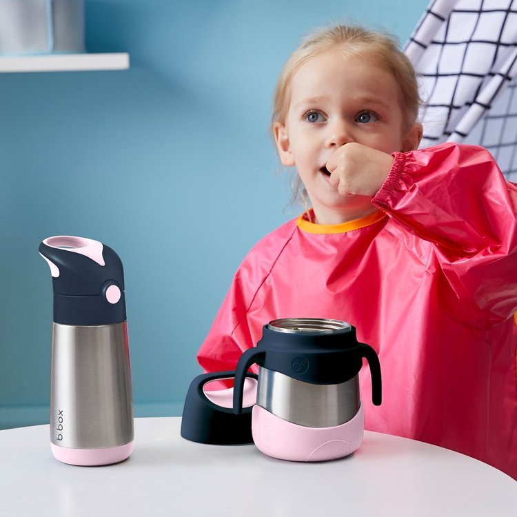 B.Box, Bidon termiczny 350 ml, Lilac Pop