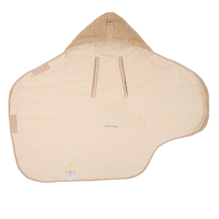 Lodger Wielofunkcyjny Otulacz Śpiworek Z Polaru Beżowy Teddy Beige Lodger Wielofunkcyjny Otulacz Śpiworek Z Polaru Beżowy Teddy Beige