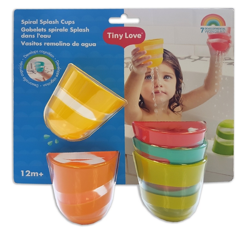 Tiny Love, Zestaw kubeczków kąpielowych do zabawy