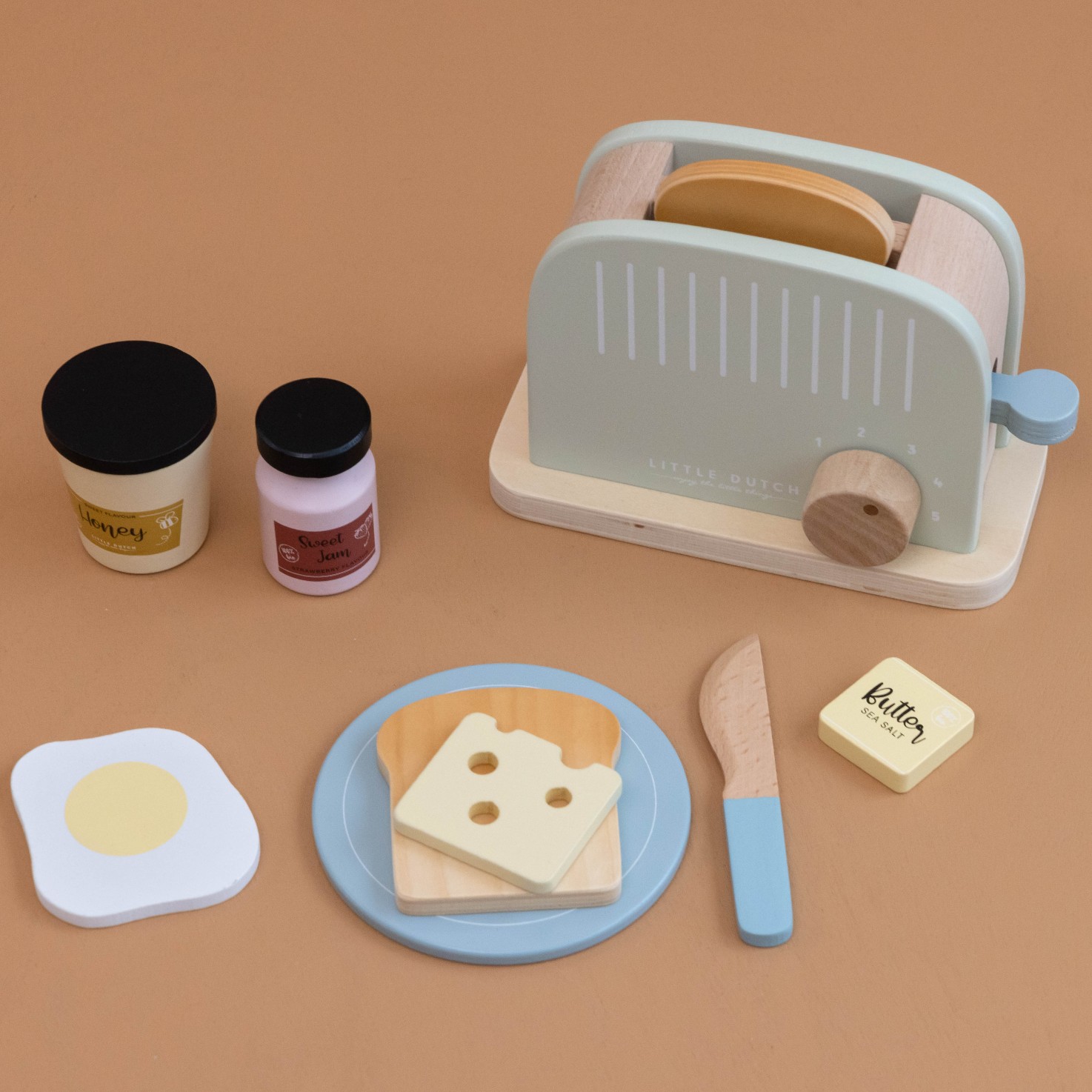 Little Dutch, Toster z akcesoriami 10 akc.