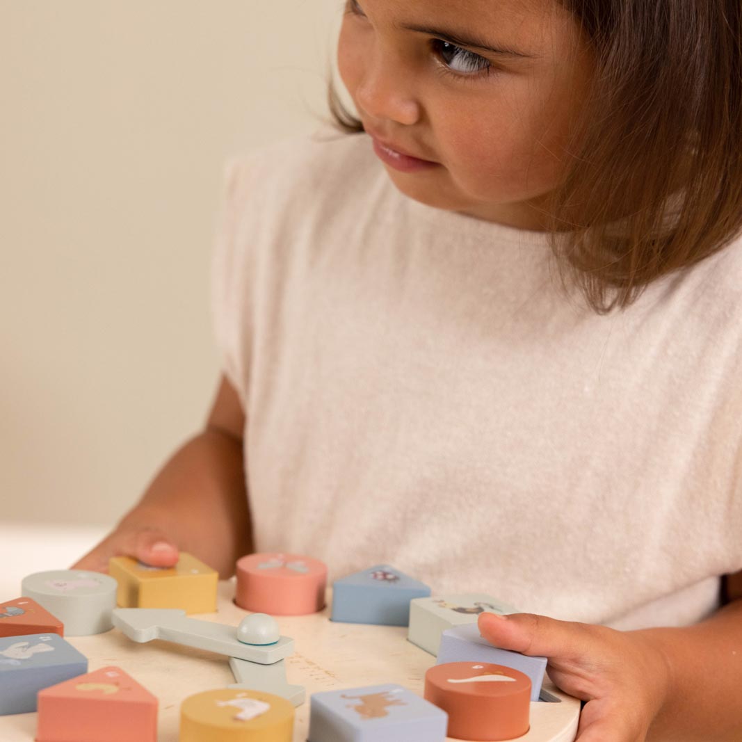 Little Dutch, Drewniany zegar do nauki godzin