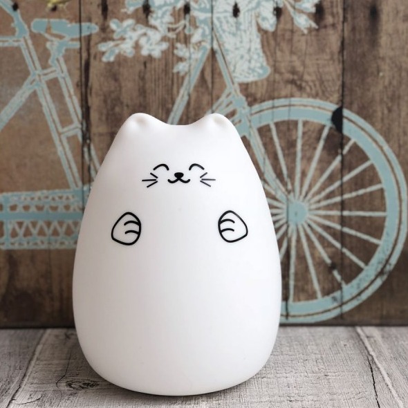 Rabbit&Friends, Animal Lamp kotek szczęśliwy Rabbit&Friends, Animal Lamp kotek szczęśliwy