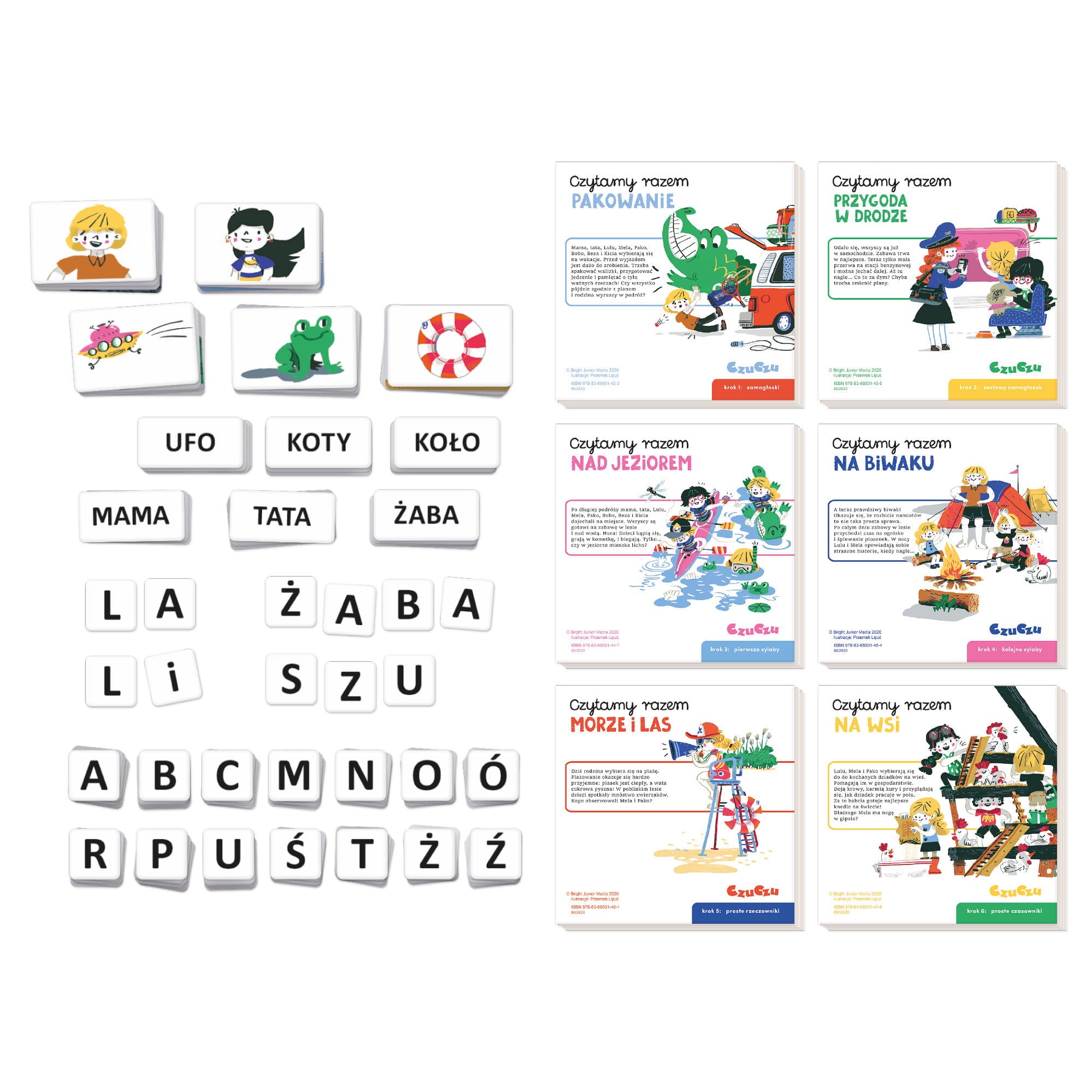 Czuczu, Czytamy razem. Zestaw do nauki czytania