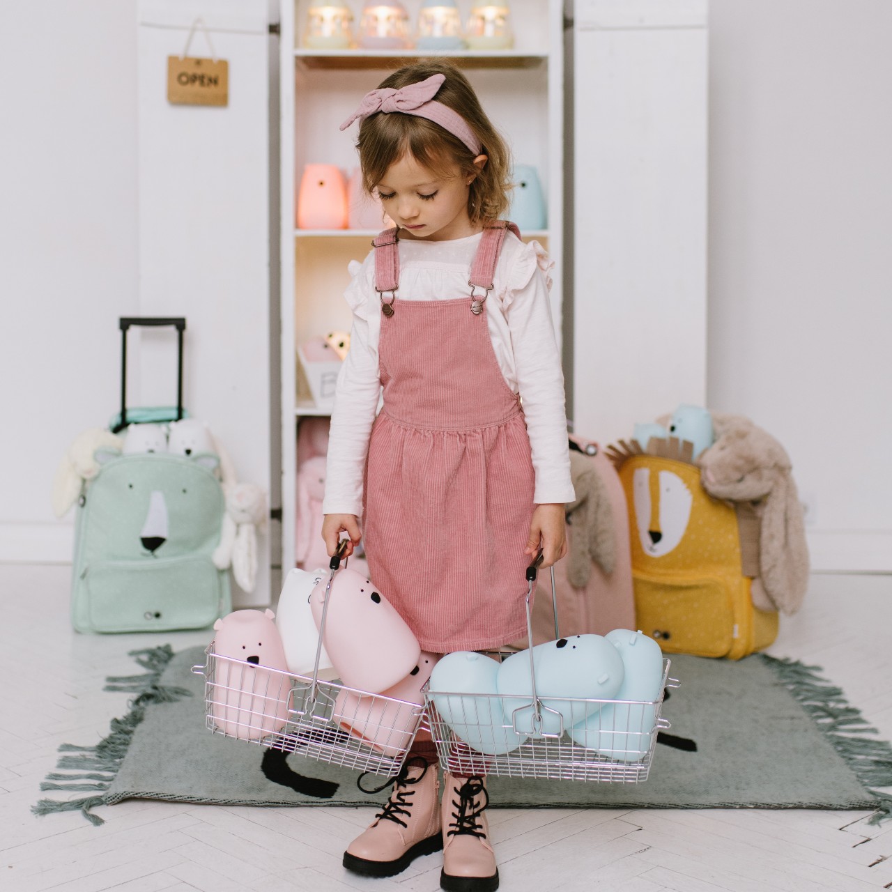 Rabbir&Friends, Lampka miś w gwiazdki