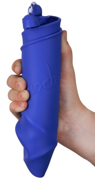 Scrunch, Zwijane wiaderko silikonowe, Ciemny Szary, Antracyt