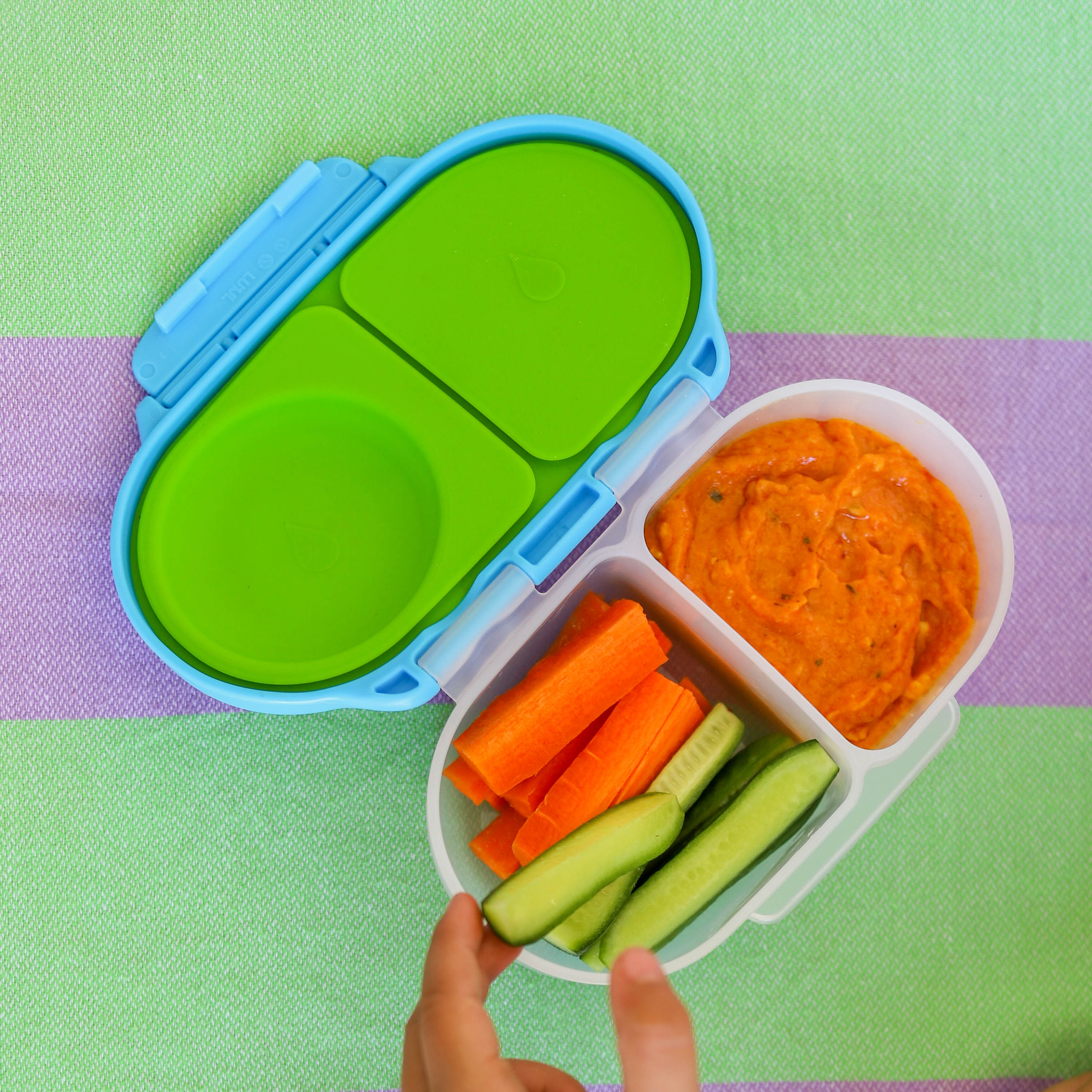 B.Box, Snackbox - Pojemnik na przekąski - Indigo Rose