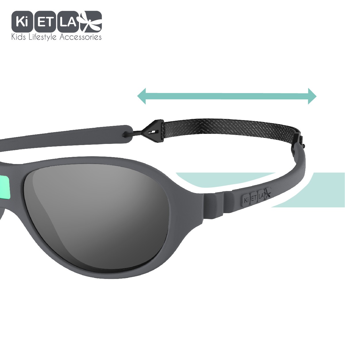 Ki ET LA, Okulary Przeciwsłoneczne Jokaki, Sky blue, 12-30 mies. Ki ET LA, Okulary Przeciwsłoneczne Jokaki, Sky blue, 12-30 mies.