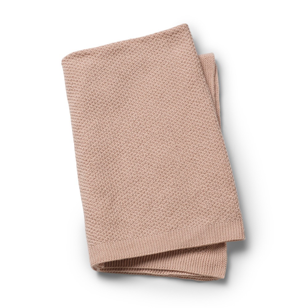 Elodie Details, Kocyk Dzianinowy Oeko-Tex Powder Pink Elodie Details, Kocyk Dzianinowy Oeko-Tex Powder Pink