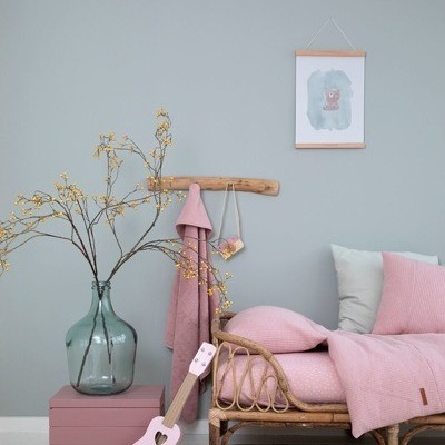 Little Dutch, Letni śpiworek bawełniany bez rękawków Pure pink 110 cm Little Dutch, Letni śpiworek bawełniany bez rękawków Pure pink 110 cm