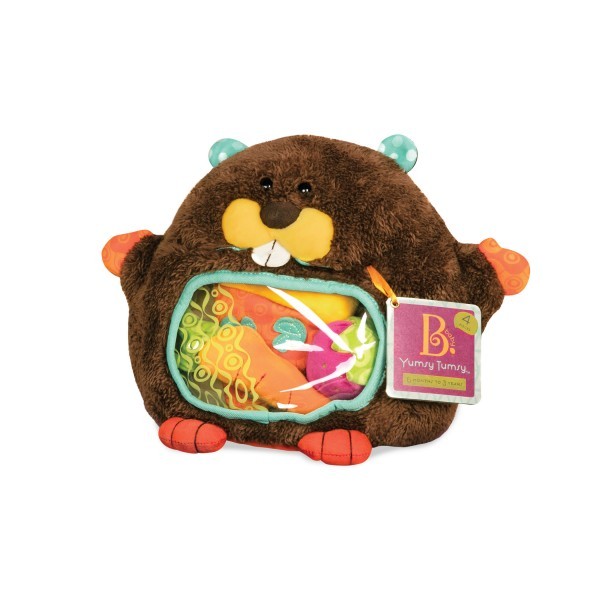 Btoys, Pluszowy bóbr ze smakołykami sensorycznymi w brzuchu - Yumsy Tumsy Btoys, Pluszowy bóbr ze smakołykami sensorycznymi w brzuchu - Yumsy Tumsy