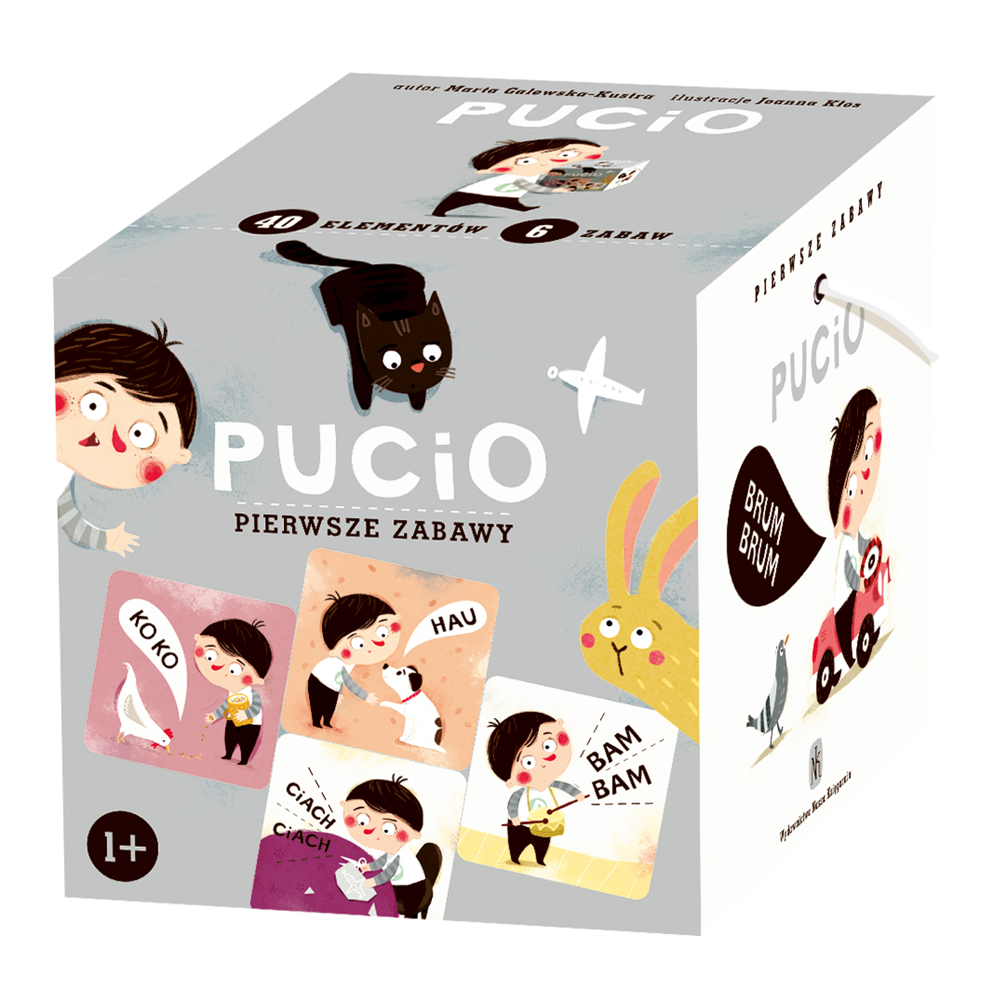 Puzzle Pucio Pierwsze Zabawy, Marta Galewska-Kustra