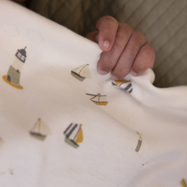 Little dutch, Bawełniany ręcznik Sailors Bay White