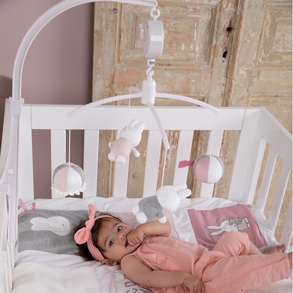 Tiamo, Miffy Pink babyrib Karuzela do łóżeczka