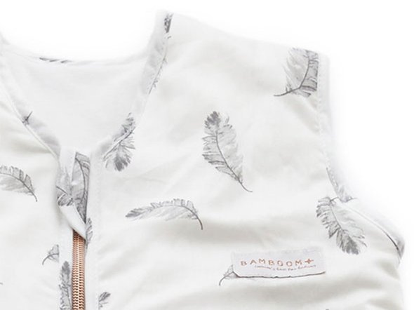 Bamboom - Letni Śpiworek Bambusowy, TOG 1.1, Feather, 6-36m