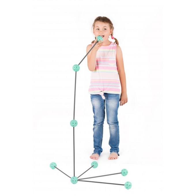 Zwariowany namiot szaro - zielony Zwariowany namiot szaro - zielony