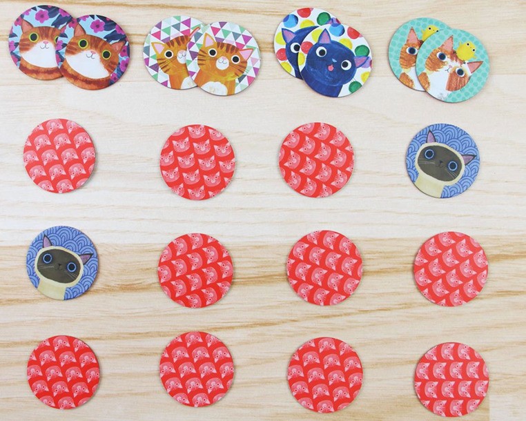 Mudpuppy, Gra Mini Memory Koty