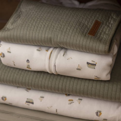 Little Dutch, Otulacz 120 x 120 cm Sailors Bay White Little Dutch, Otulacz 120 x 120 cm Sailors Bay White