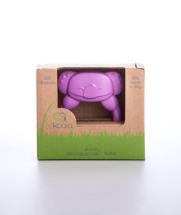 Gryzak koala z uchwytem - 100% BIOplastik fioletowy Gryzak koala z uchwytem - 100% BIOplastik fioletowy