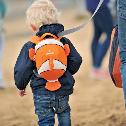 Plecaczek Animal ze smyczą   Nemo