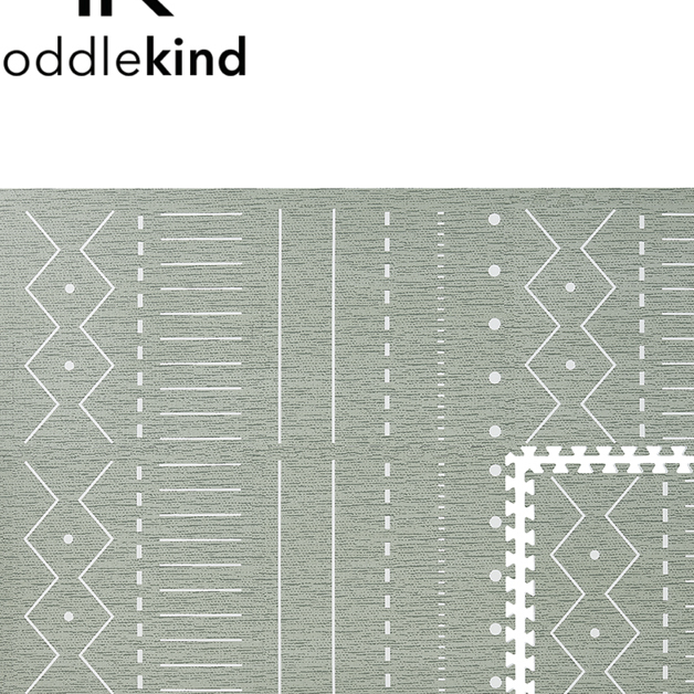 Mata piankowa puzzle duże Prettier Playmat zielona