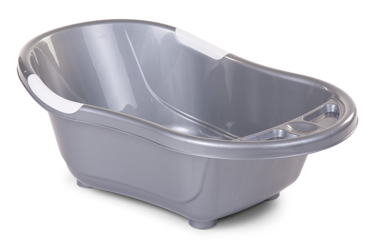 Wanienka dla niemowląt srebrna Childhome
